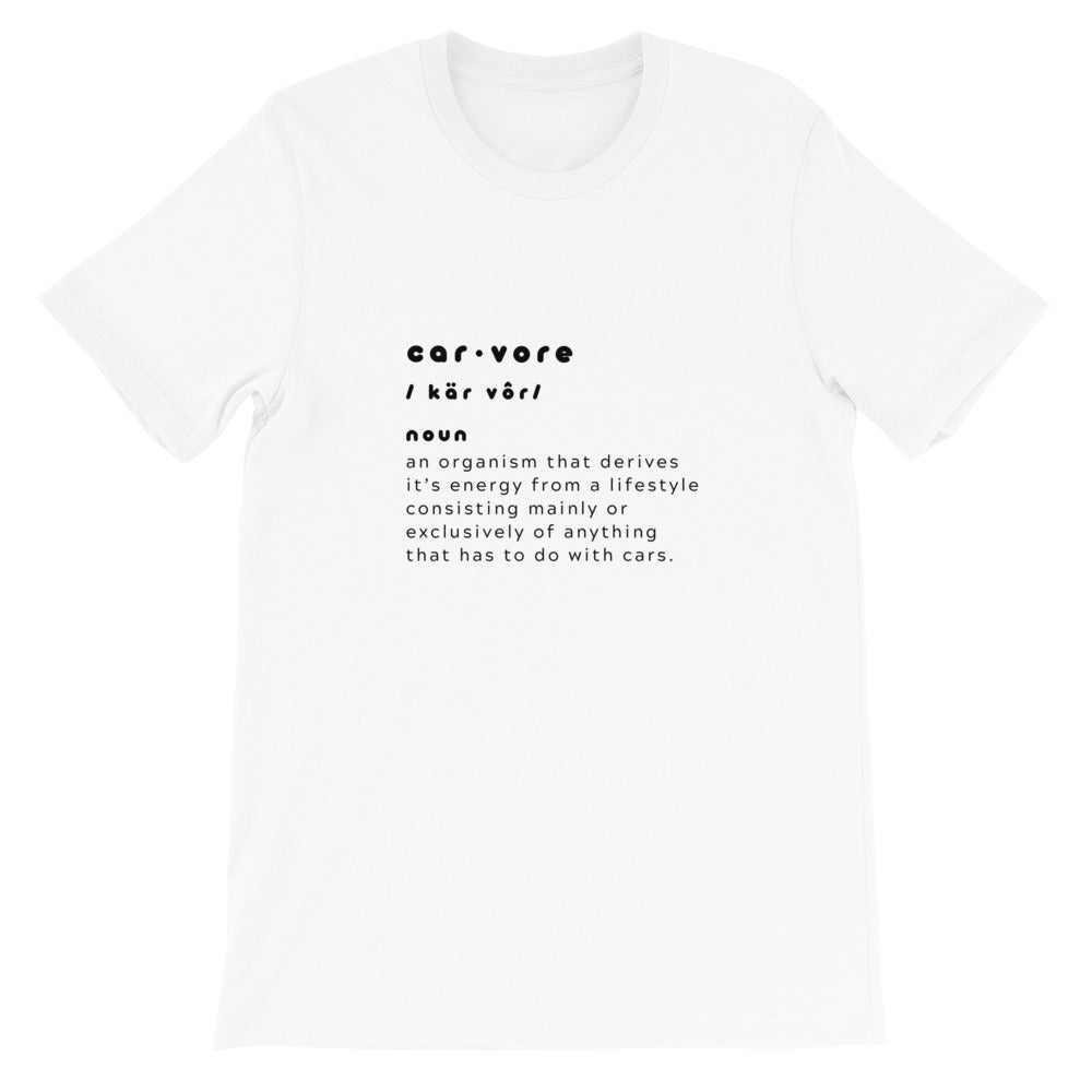 Carvore Club White Unisex T-Shirt