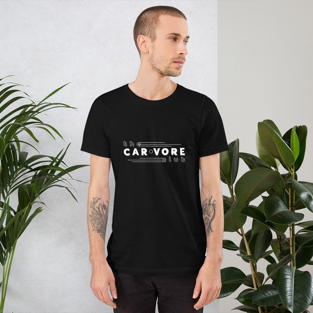 Carvore Club Logo Black Unisex T-Shirt