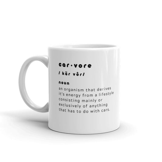 Carvore Definition 11 oz Coffee Mug