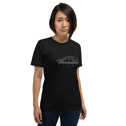 Saab 9-5 Story Outline Unisex T-Shirt (6 Colors Available)