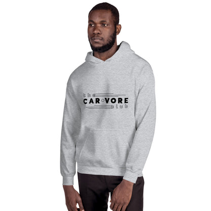 Carvore Club Logo Grey Unisex Hoodie