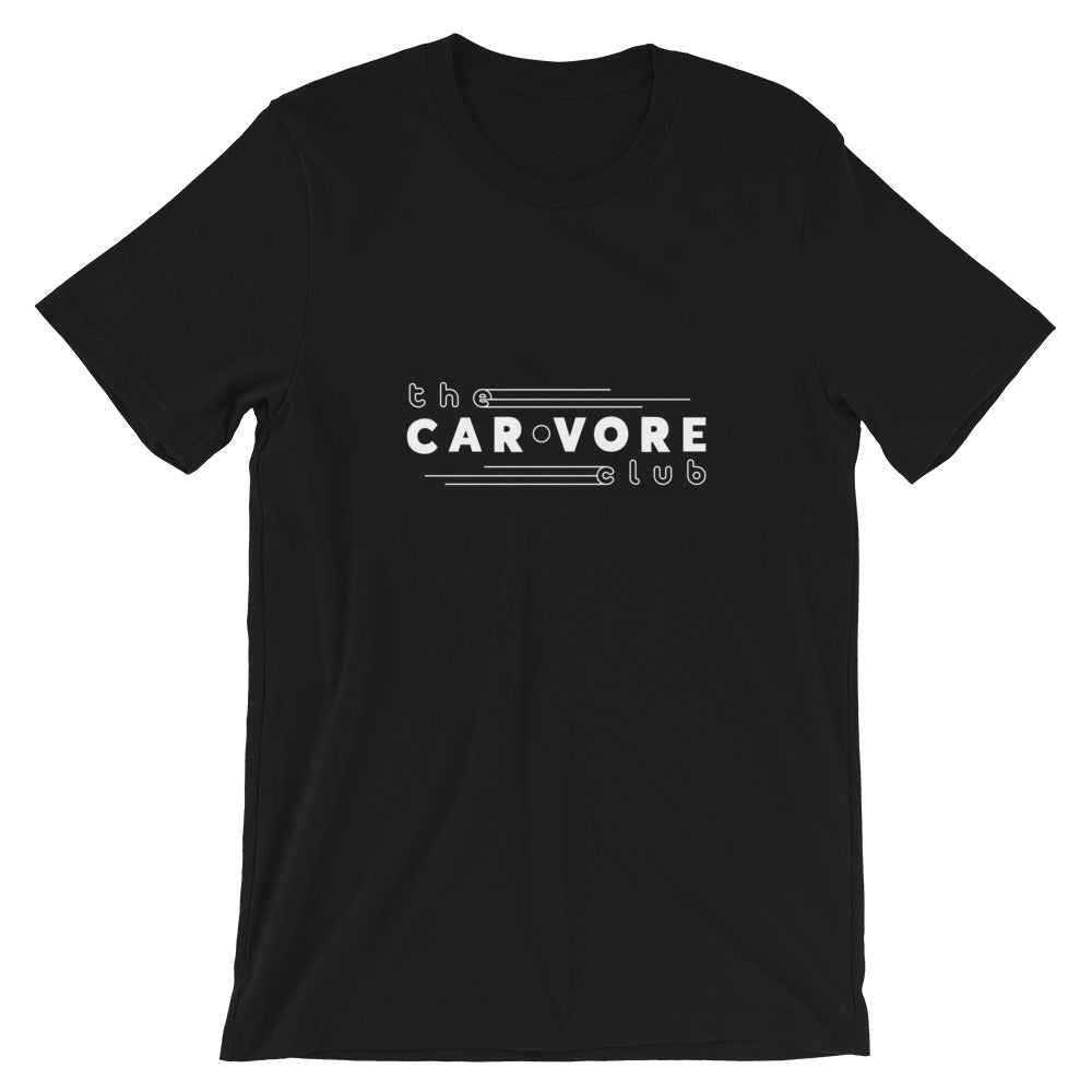 Carvore Club Logo Black Unisex T-Shirt