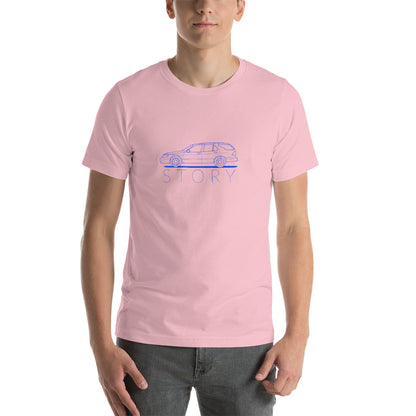 Saab 9-5 Story Outline Unisex T-Shirt (6 Colors Available)