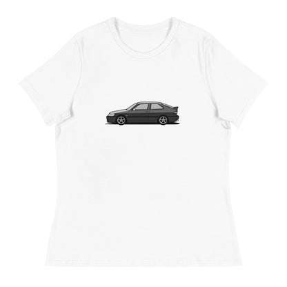 Saab 9-5 Viggen Women's Relaxed White T-Shirt