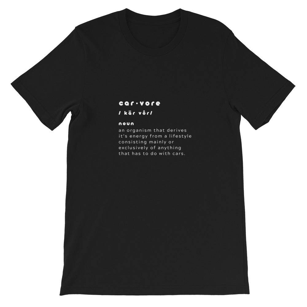 Carvore Club Black Unisex T-Shirt