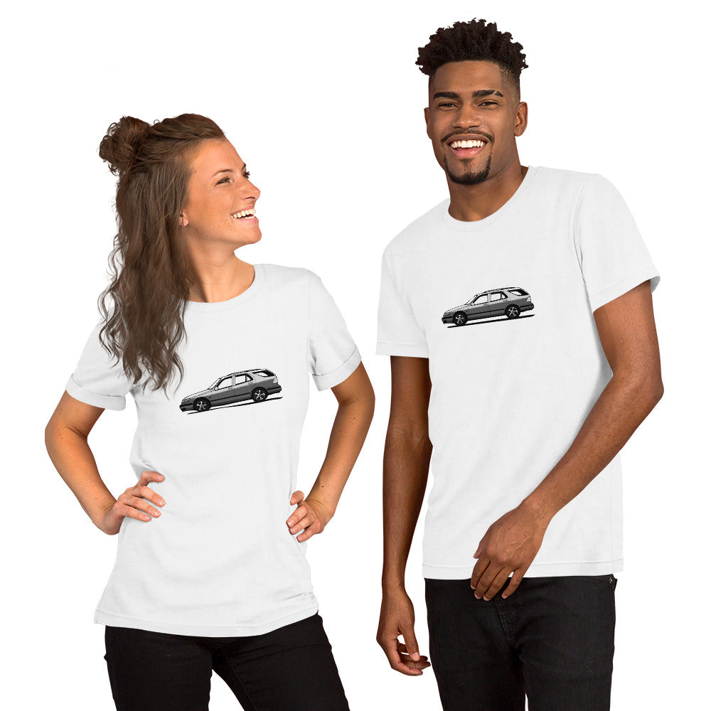 Saab 9-5 Wagon Sport Combi White Unisex T-Shirt