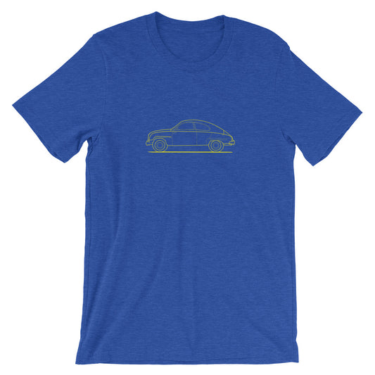 Saab Ninety-Three Outline Unisex T-Shirt (6 Colors Available)
