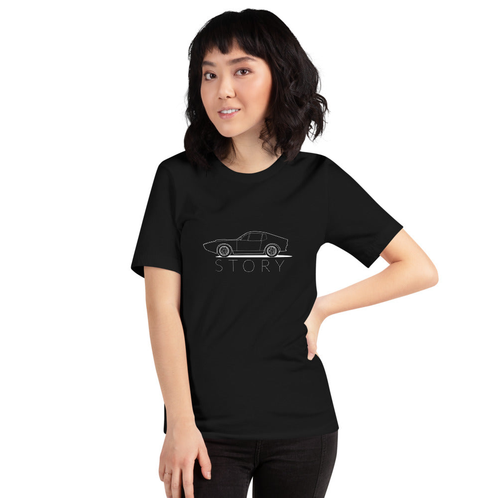 Saab Sonett Story Outline Unisex T-Shirt (6 Colors Available)