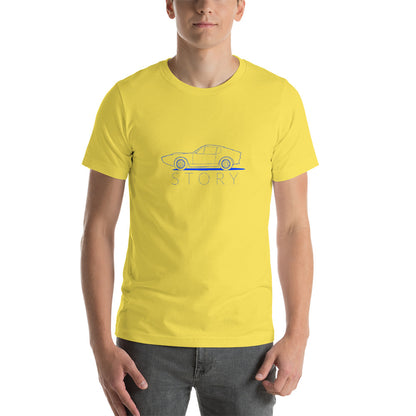 Saab Sonett Story Outline Unisex T-Shirt (6 Colors Available)