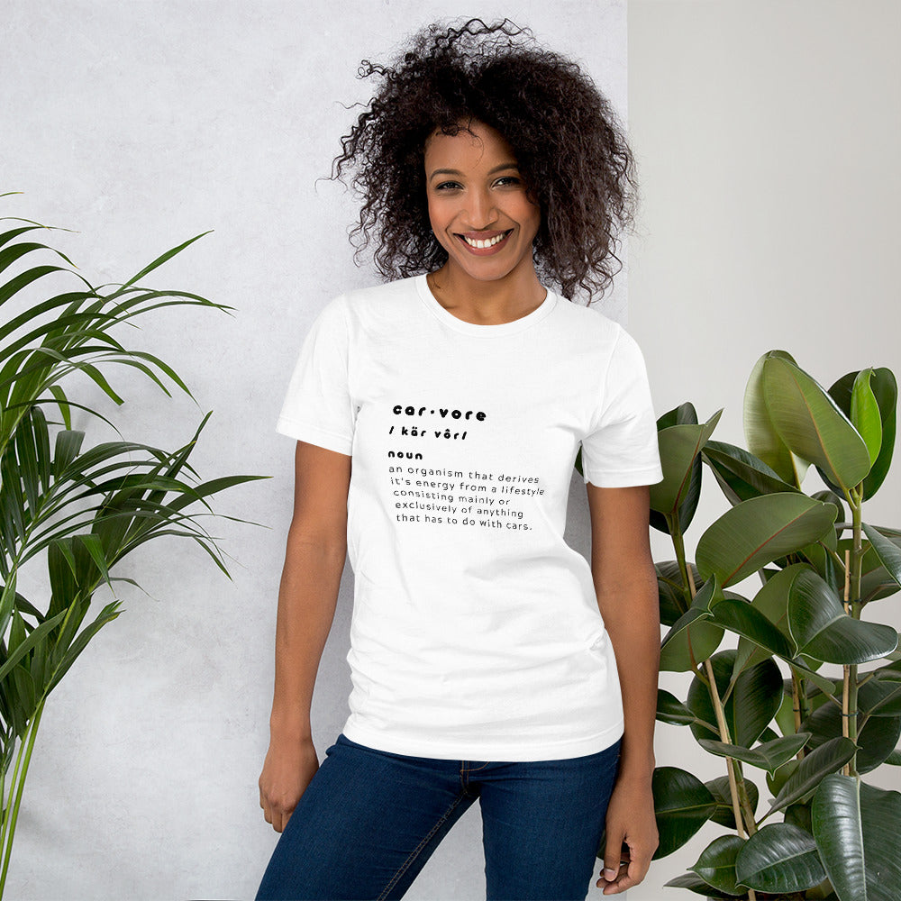 Carvore Club White Unisex T-Shirt