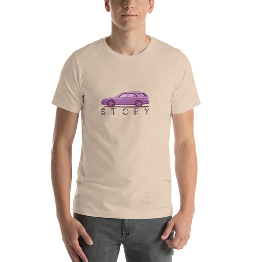 Saab 9-5 Wagon SportCombi Story Beige Unisex T-Shirt