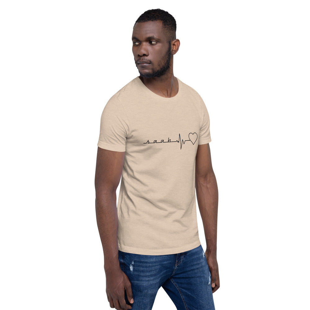Saab Heartbeat Unisex T-Shirt