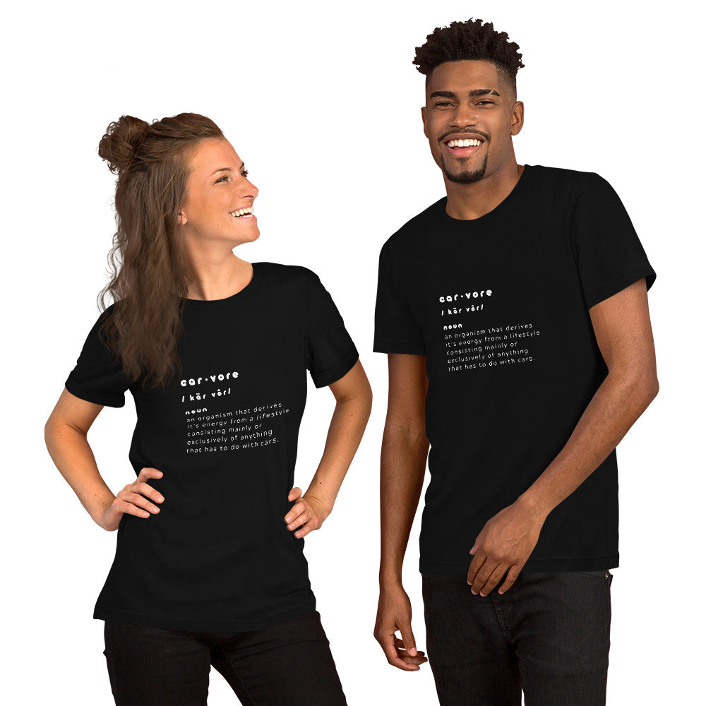 Carvore Club Black Unisex T-Shirt
