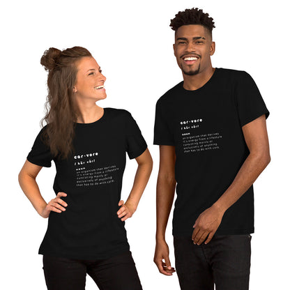 Carvore Club Black Unisex T-Shirt