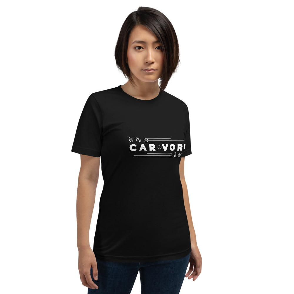 Carvore Club Logo Black Unisex T-Shirt