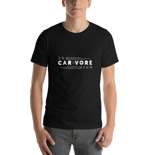 Carvore Club Logo Black Unisex T-Shirt