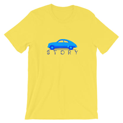 Saab Ninety Three Story Unisex T-Shirt (5 Colors Available)