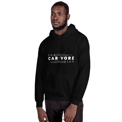 Carvore Club Logo Black Unisex Hoodie