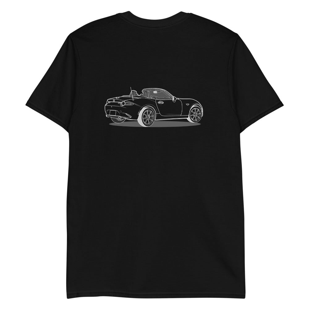 2019 Mazda Miata MX-5 Roadster Double Sided Unisex T-Shirt (2 Colors Available)