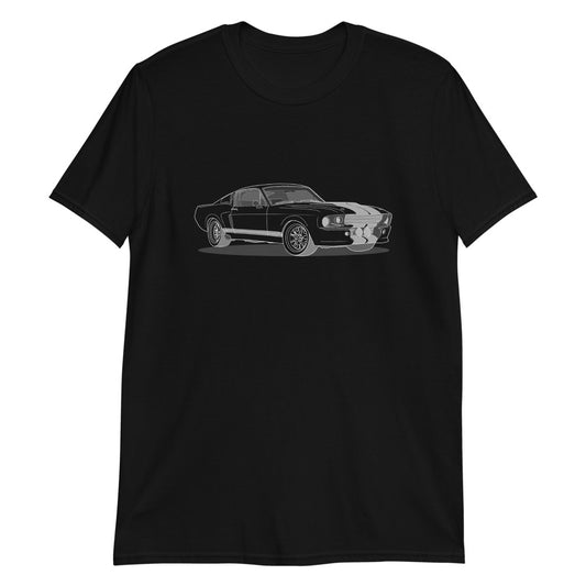 1967 Ford Mustang Shelby GT500 Double Sided Unisex T-Shirt (2 Colors Available)