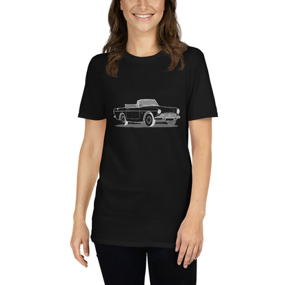 1964 Sunbeam Tiger Front Side Unisex T-Shirt (3 Colors Available)
