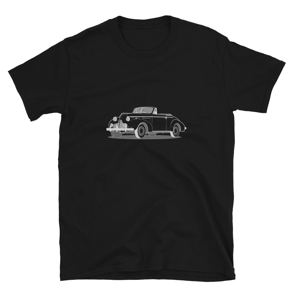 1939 Buick Special 46C Convertible Front Side Unisex T-Shirt (3 Colors Available)