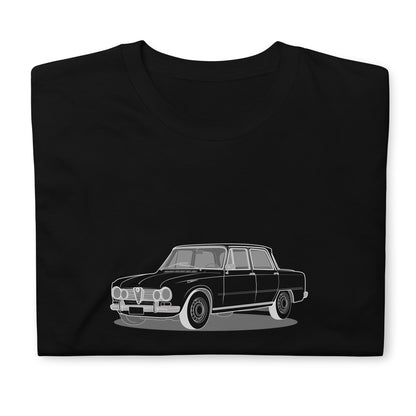 1967 Alfa Romeo Giulia Super Sedan Double Sided Unisex T-Shirt (3 Colors Available)