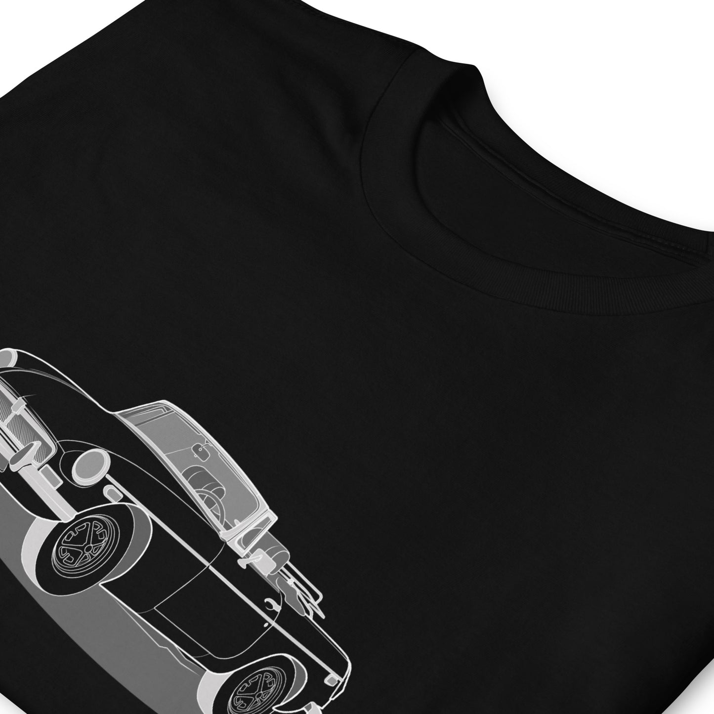 1973 MG B Front Side Unisex T-Shirt (3 Colors Available)