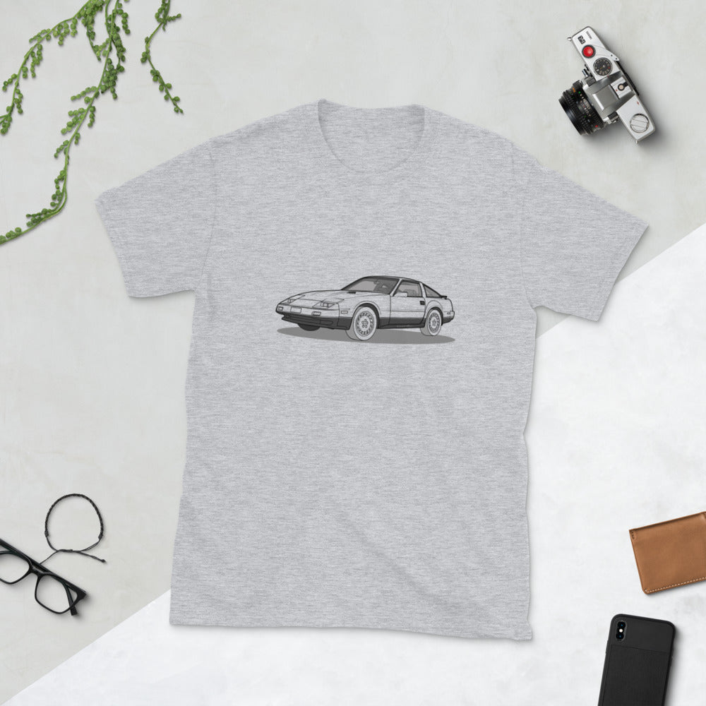 1984 Datsun Nissan 300ZX Turbo Front Side Unisex T-Shirt (3 Colors Available)