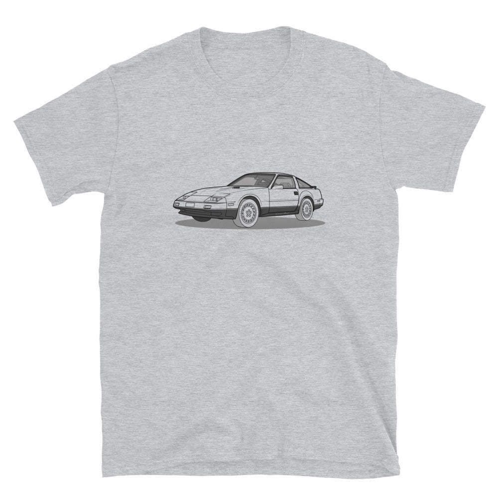 1984 Datsun Nissan 300ZX Turbo Front Side Unisex T-Shirt (3 Colors Available)