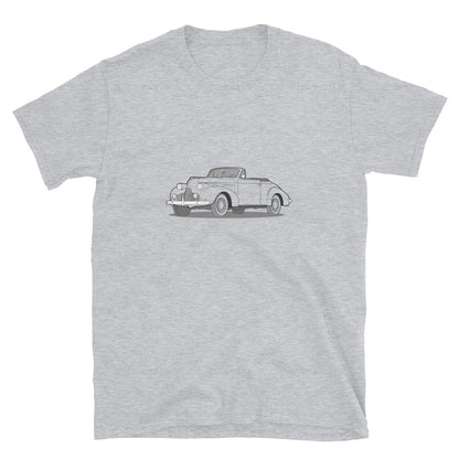 1939 Buick Special 46C Convertible Front Side Unisex T-Shirt (3 Colors Available)