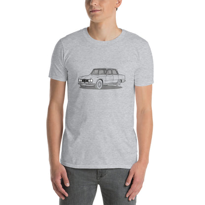 1967 Alfa Romeo Giulia Super Sedan Double Sided Unisex T-Shirt (3 Colors Available)