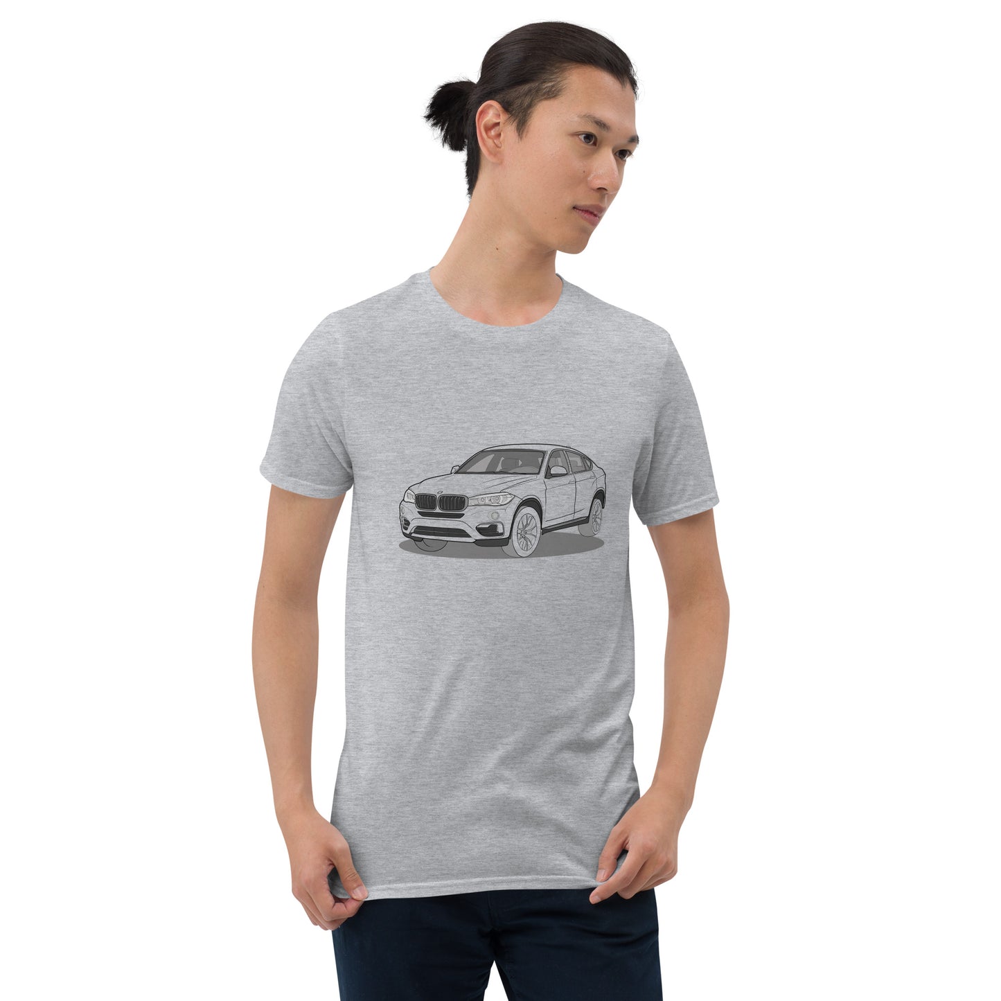 2016 BMW X6 XDrive 40D F16 Front Side Unisex T-Shirt (3 Colors Available)