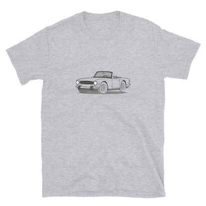 1974 Triumph TR6 Double Sided Unisex T-Shirt (3 Colors Available)