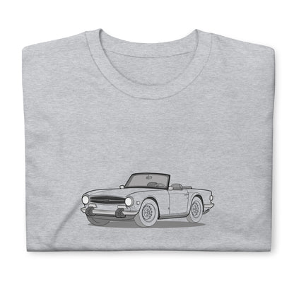 1974 Triumph TR6 Double Sided Unisex T-Shirt (3 Colors Available)