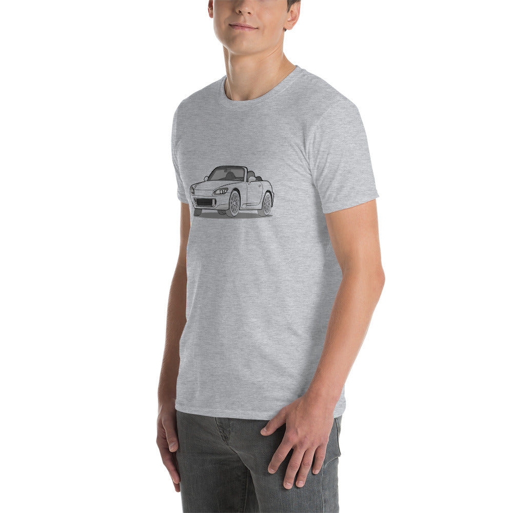 2007 Honda S2000 Front Side Unisex T-Shirt (3 Colors Available)