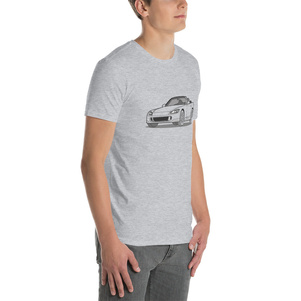 2007 Honda S2000 Front Side Unisex T-Shirt (3 Colors Available)