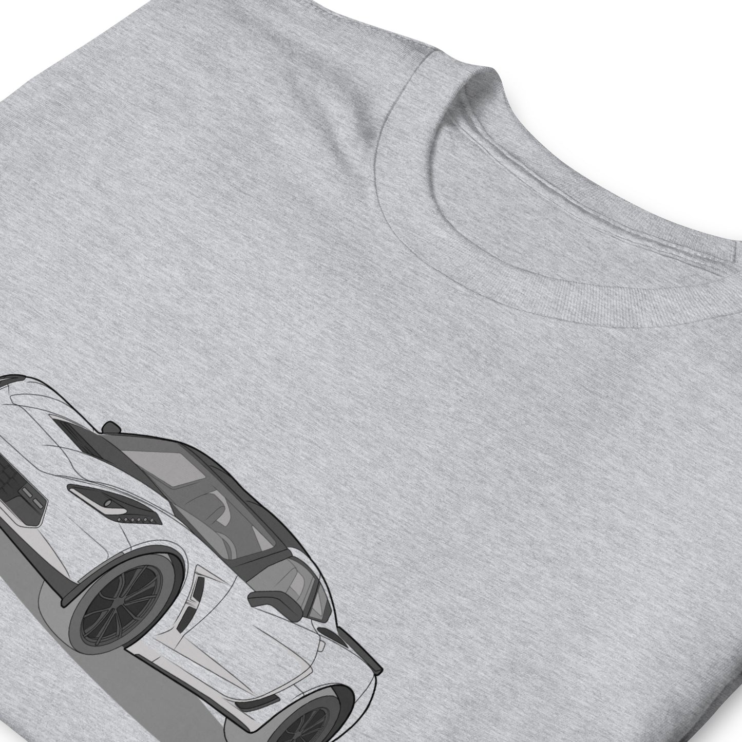 2019 Chevy Corvette Grand Sport Coupe Front Side Unisex T-Shirt ( 3 Colors Available)