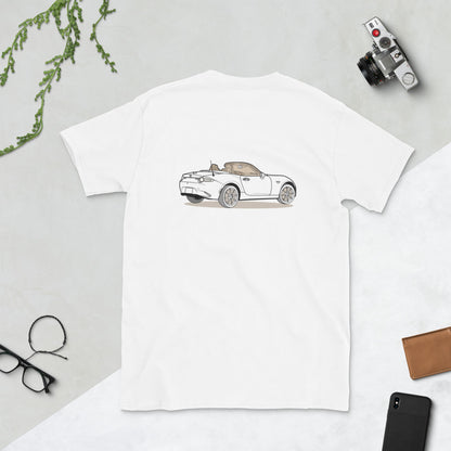 2019 Mazda Miata MX-5 Roadster Double Sided Unisex T-Shirt (2 Colors Available)