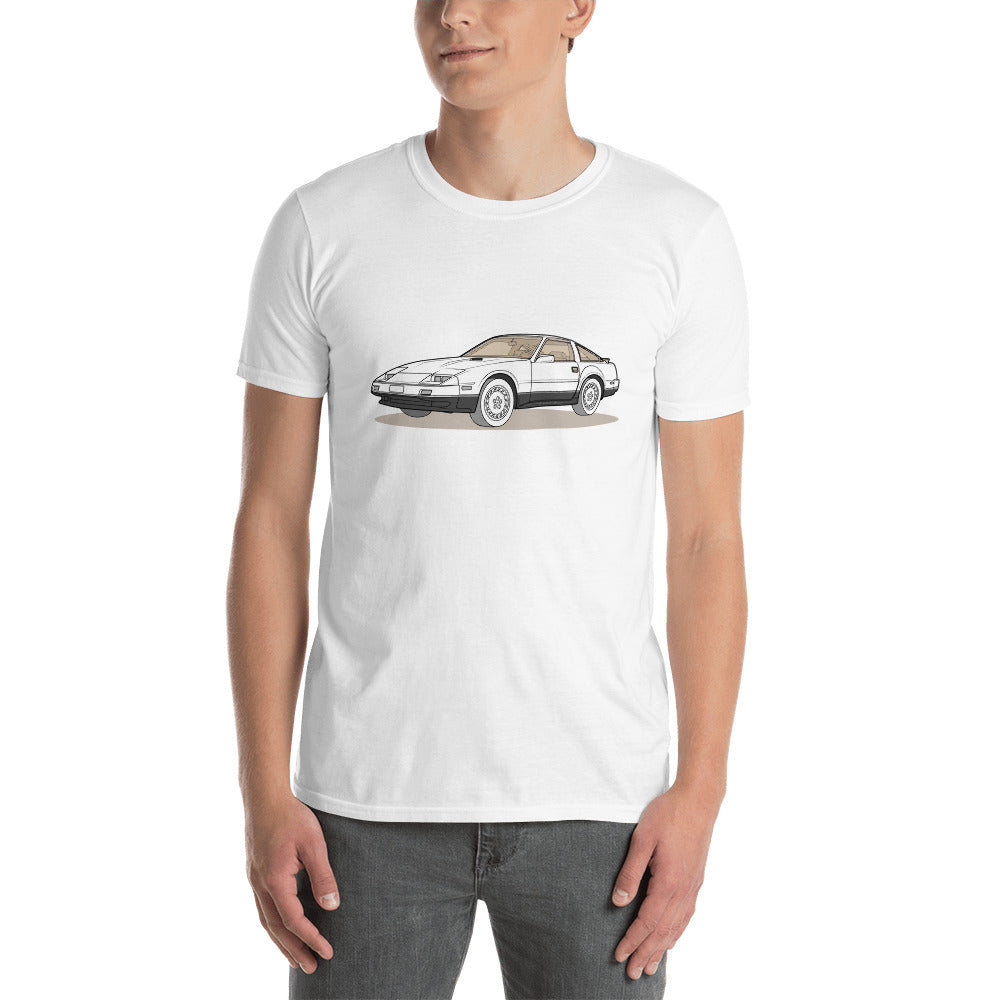 1984 Datsun Nissan 300ZX Turbo Front Side Unisex T-Shirt (3 Colors Available)