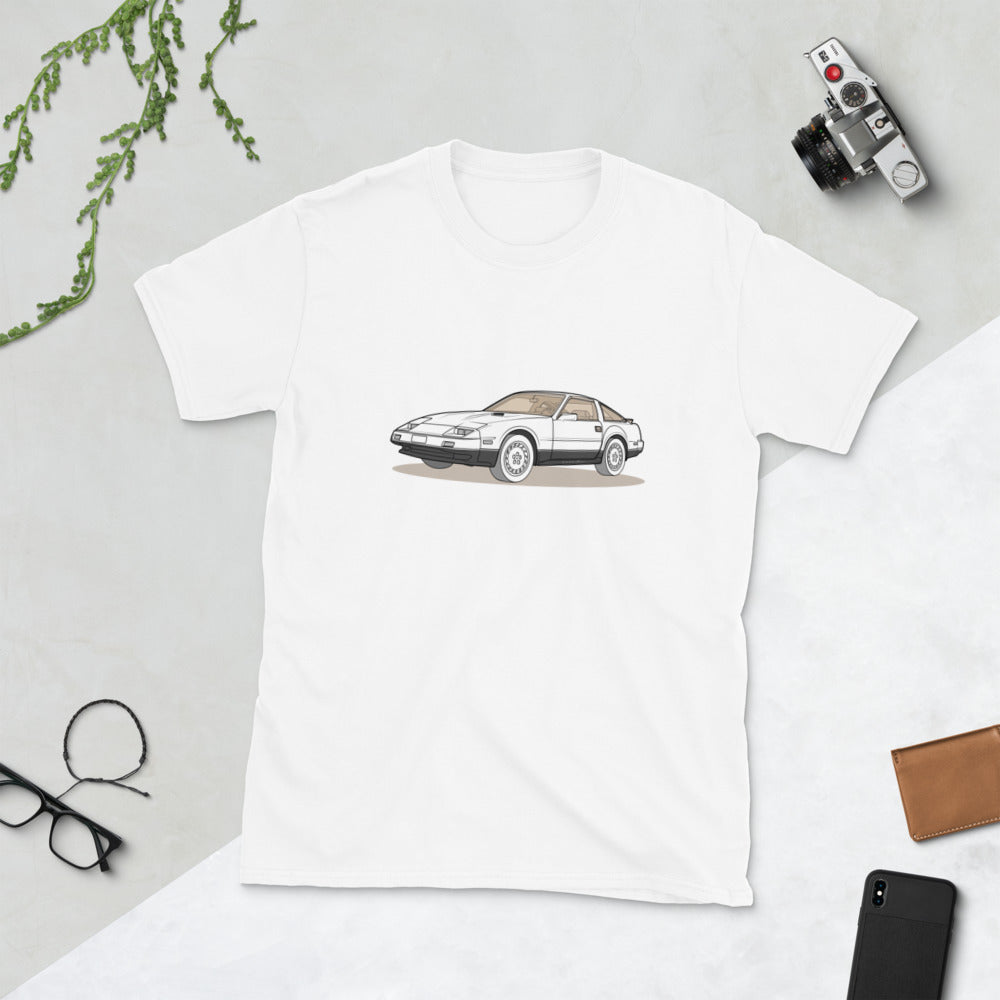 1984 Datsun Nissan 300ZX Turbo Front Side Unisex T-Shirt (3 Colors Available)