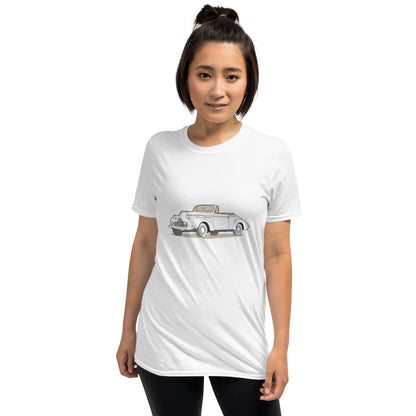 1939 Buick Special 46C Convertible Front Side Unisex T-Shirt (3 Colors Available)