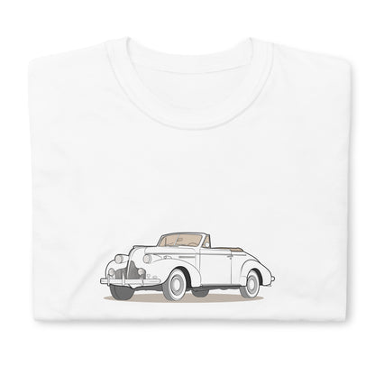 1939 Buick Special 46C Convertible Front Side Unisex T-Shirt (3 Colors Available)