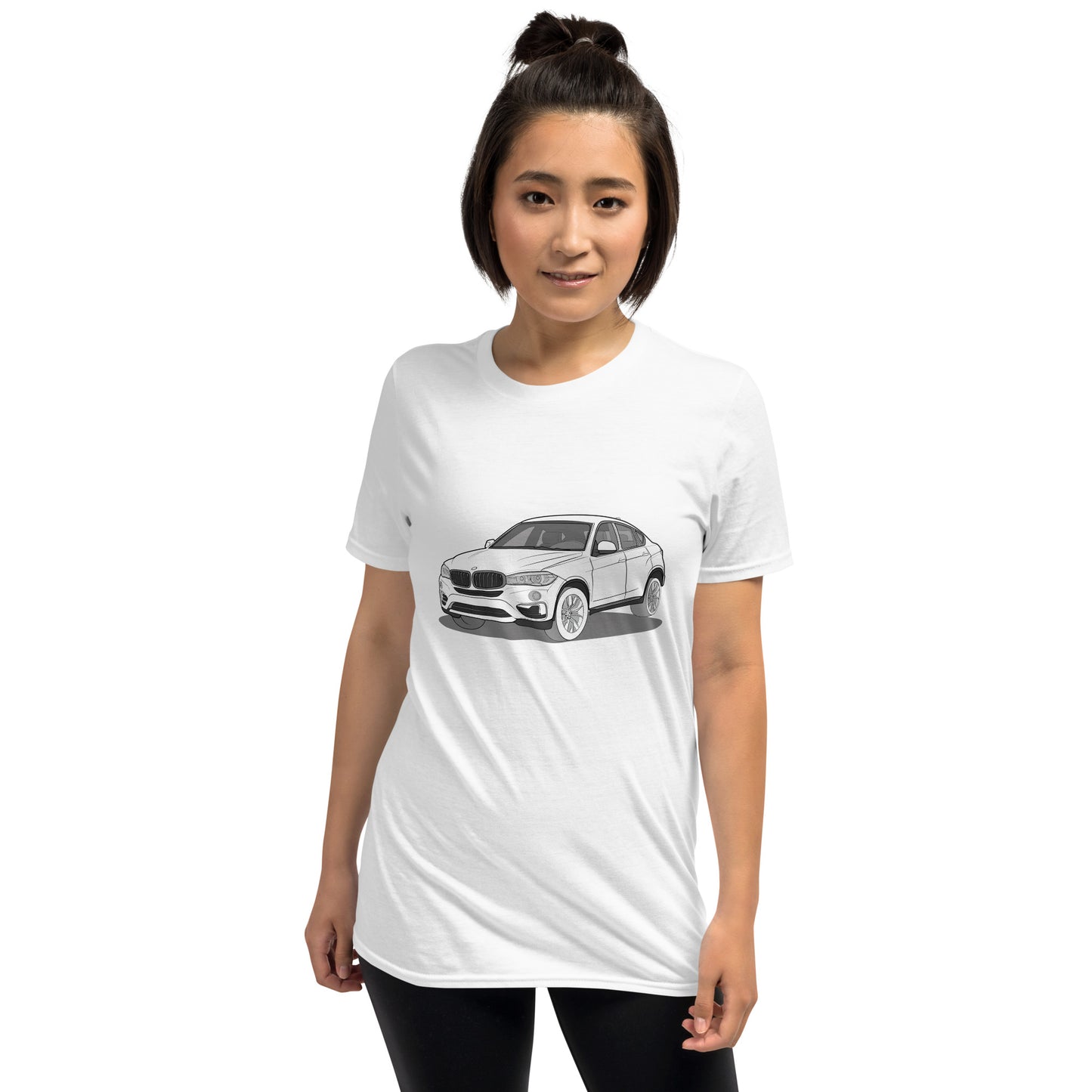 2016 BMW X6 XDrive 40D F16 Front Side Unisex T-Shirt (3 Colors Available)
