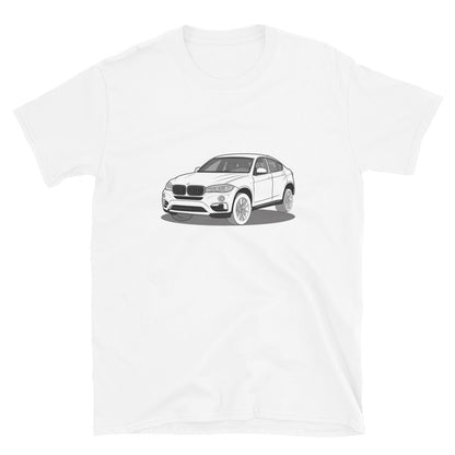 2016 BMW X6 XDrive 40D F16 Front Side Unisex T-Shirt (3 Colors Available)