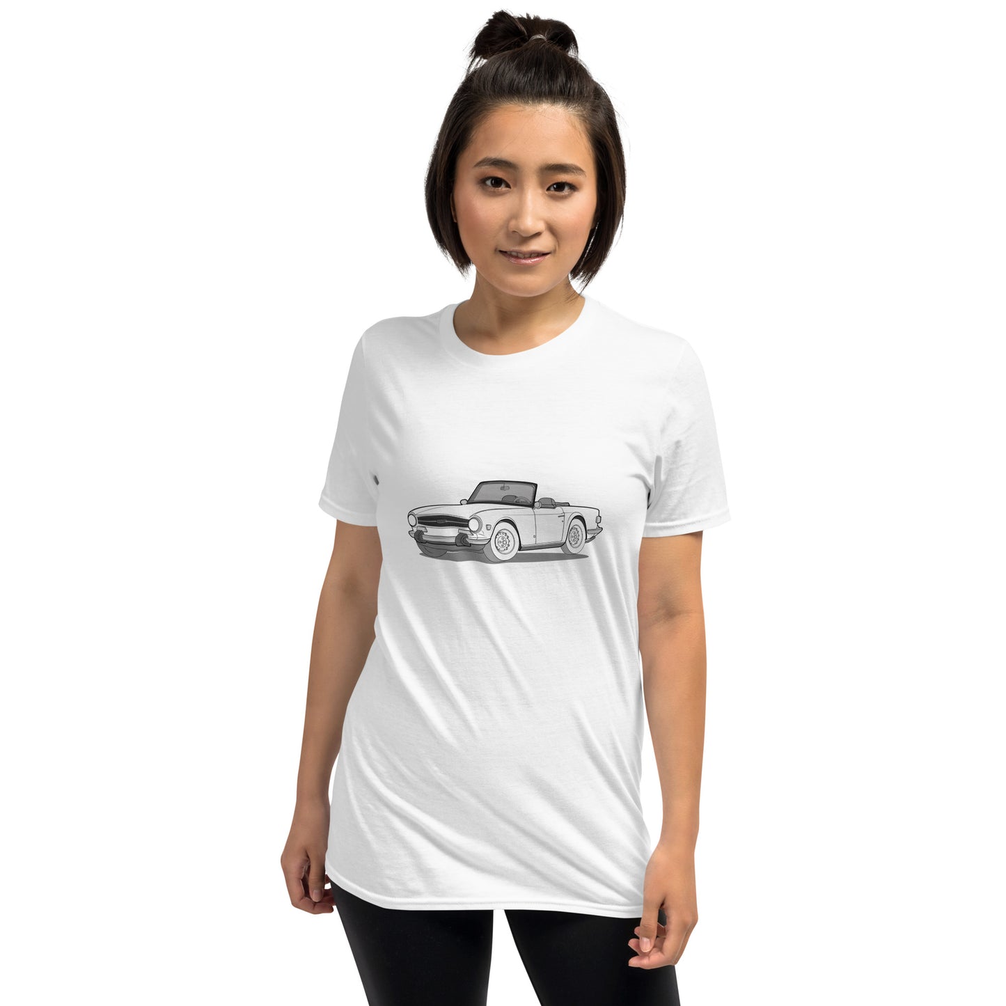 1974 Triumph TR6 Double Sided Unisex T-Shirt (3 Colors Available)