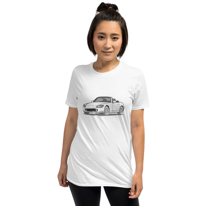 2007 Honda S2000 Front Side Unisex T-Shirt (3 Colors Available)