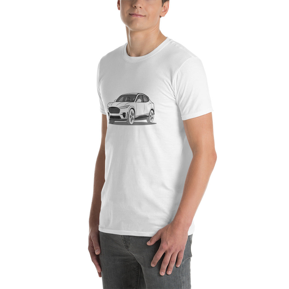 2021 Ford Mustang Mach-E GT Front Side Unisex T-Shirt (3 Colors Available)