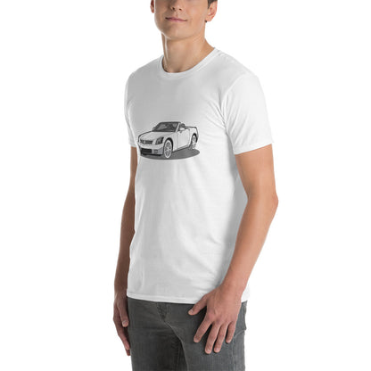 2006 XLR Front Side Unisex T-Shirt For Cadillac Enthusiasts (3 Colors Available)