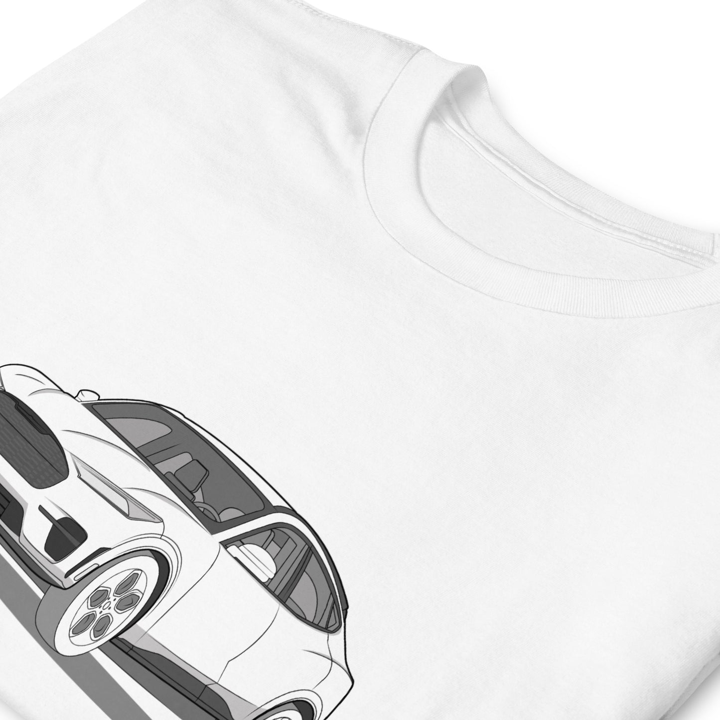 2021 Ford Mustang Mach-E GT Front Side Unisex T-Shirt (3 Colors Available)